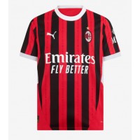 AC Milan Alvaro Morata #7 Hemmatröja 2024-25 Kortärmad